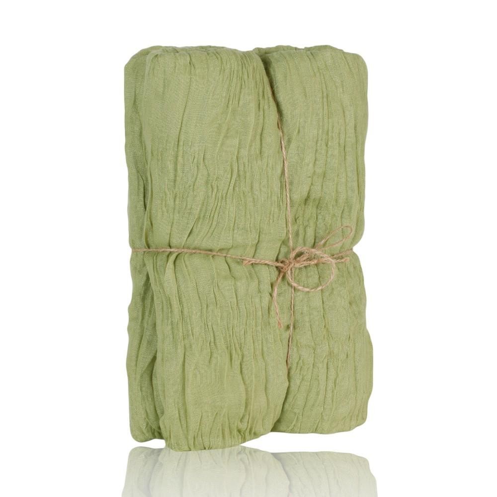 TELO ORGANZA CM90X3MT VERDE MENTA